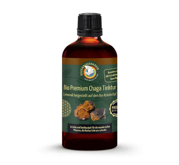 Bio Premium Chaga Tinktur, 100 ml