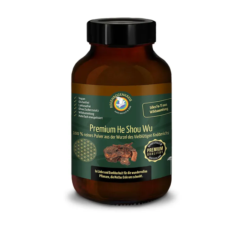 Premium He Shou Wu Pulver, 250 g