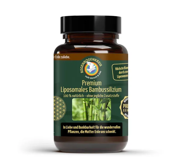 Premium Liposomales Bambussilizium, 30 Kapseln, vegan