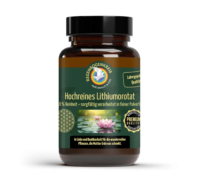 Premium Lithiumorotat Pulver, 25 g