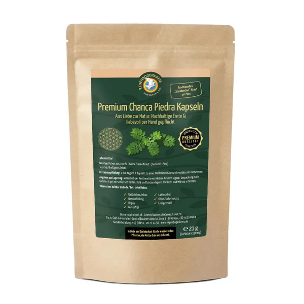 Premium Chanca Piedra Kapsel, 60 Kapseln, vegan