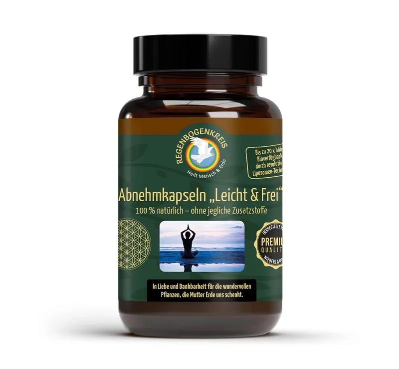 Premium Abnehmkapseln Leicht & Frei - 60 Kapseln, vegan