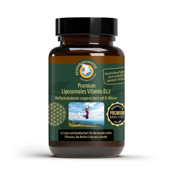 Premium Liposomales Vitamin B12, 60 Kapseln, vegan