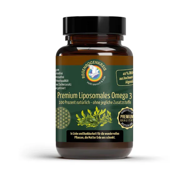 Premium Liposomales Omega-3, 30 Kapseln, vegan