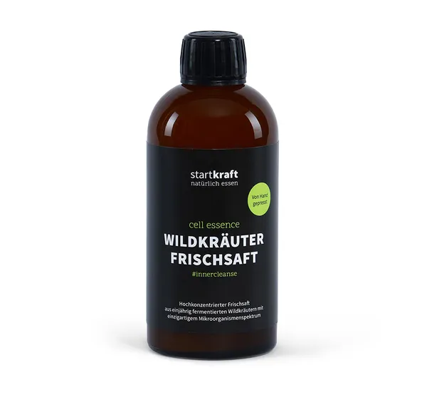 Wildkräutersaft fermentiert