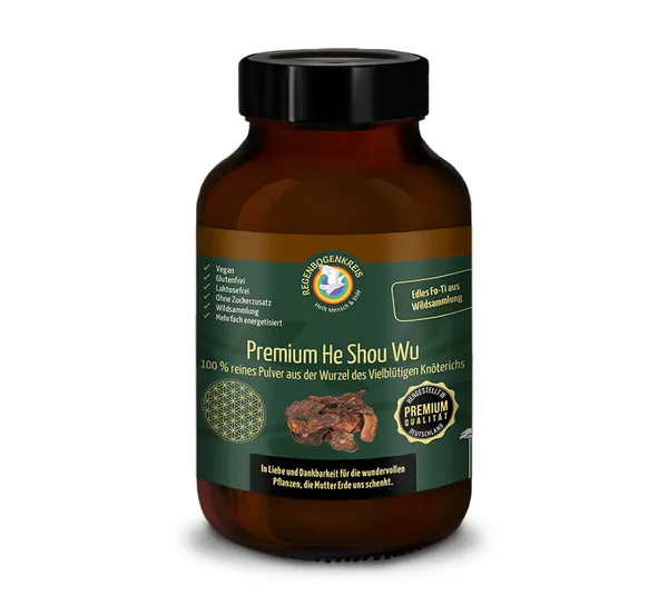 Premium He Shou Wu Pulver, 250 g