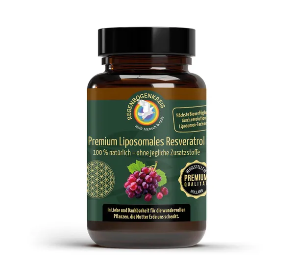 Premium Liposomales Resveratrol, 60 Kapseln, vegan