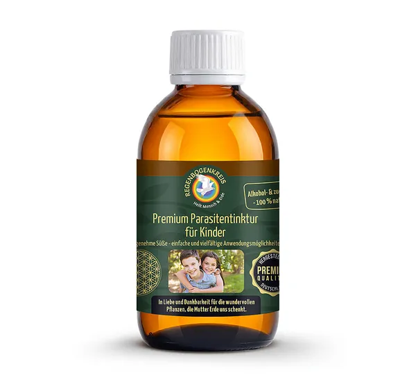 Bio Premium Parasitentinktur für Kinder, alkohol- und zuckerfrei, 100 ml
