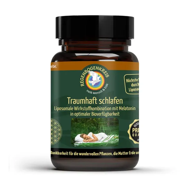 Traumhaft schlafen, Liposomales Melatonin, 30 Kapseln, vegan