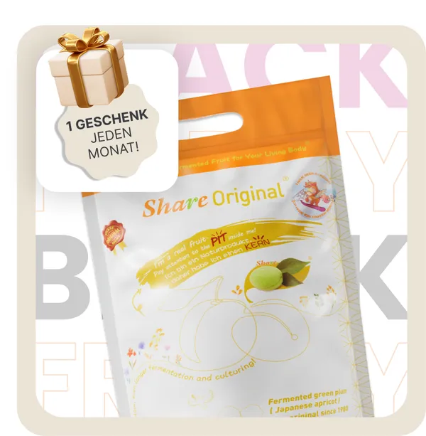 ShareOriginal® Pflaume Abo – 1 Geschenk Jeden Monat