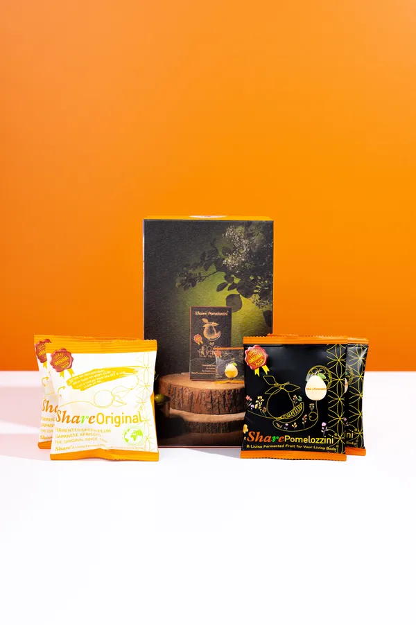 First Kiss - 2x SharePomelozzini® Pralinen, 2x ShareOriginal® Pflaume