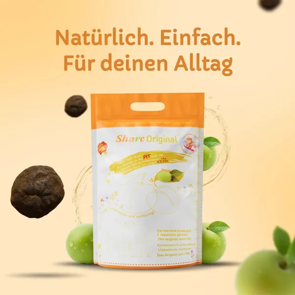 ShareOriginal® Pflaume (Jap. Aprikose) – 30 Monate Fermentiert
